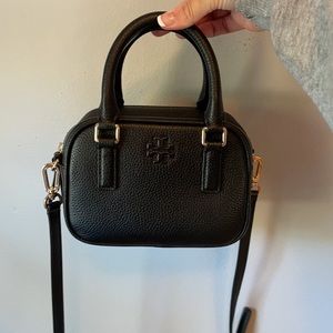 Black Thea Mini Tory Burch Satchel